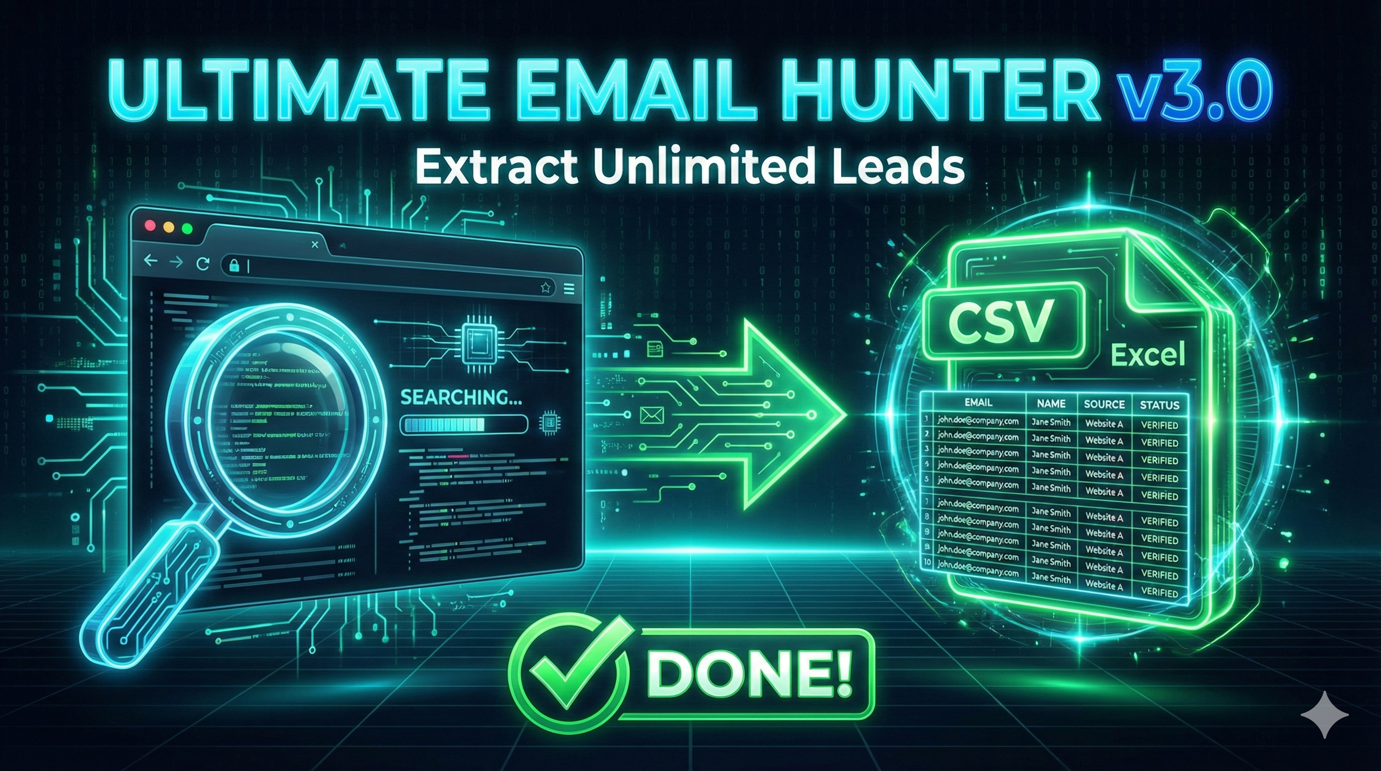 Unlimited B2B Email Scraper Bot - Extract Thousands o...