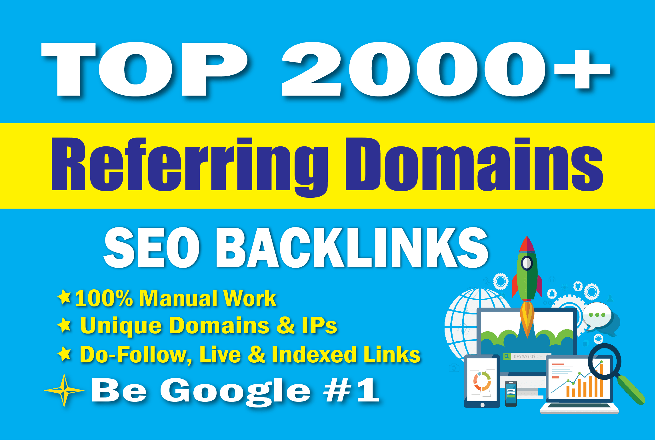 build referring domain backlinks for website ranking