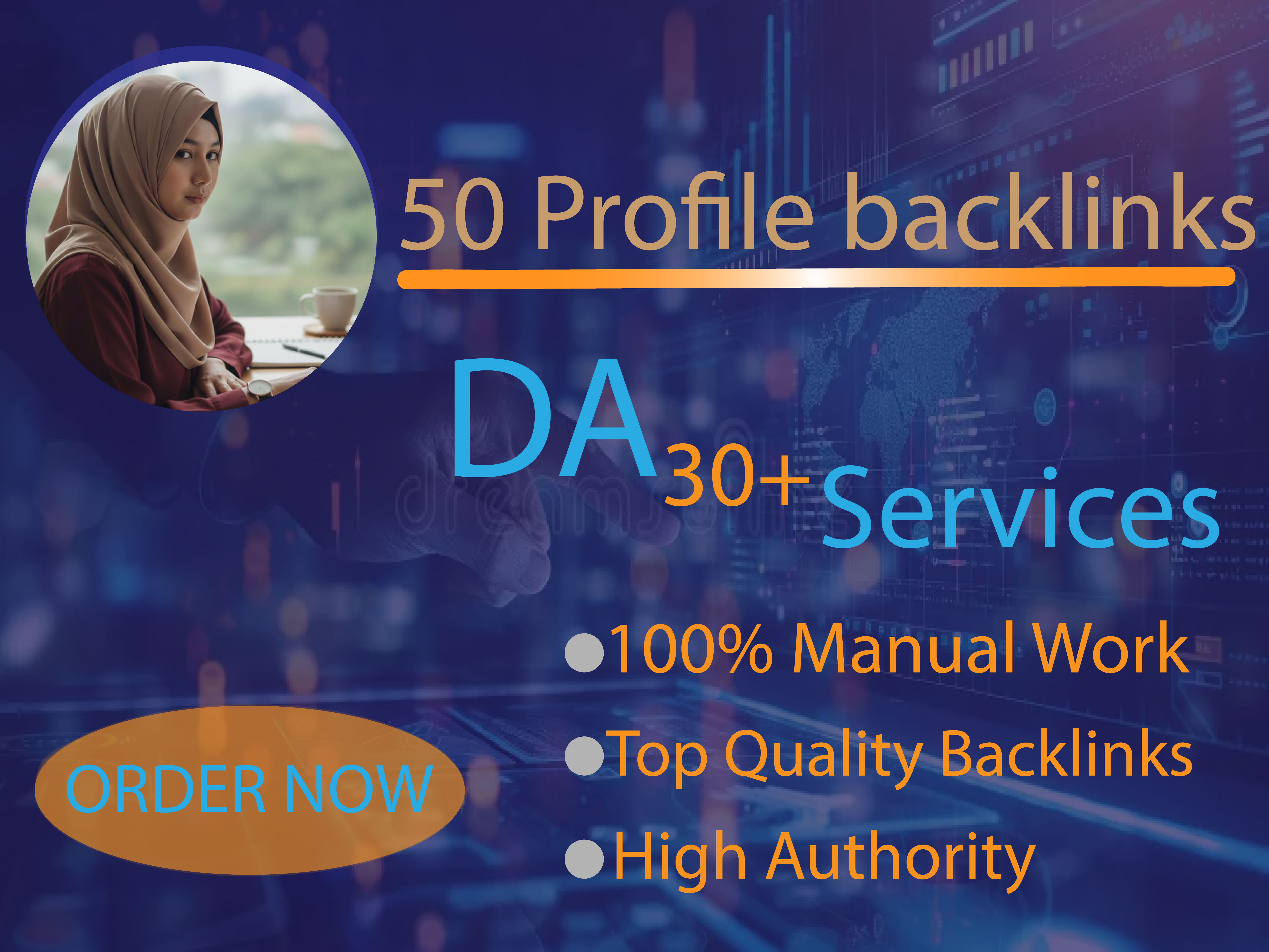 I will create 50 profile backlinks to support SEO gro...