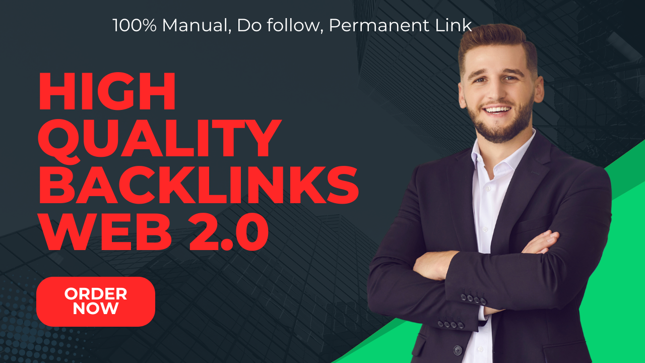 I will create high authority Web 2.0 backlinks for SE...