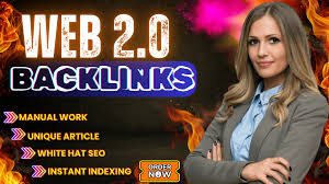High authority web 2.0 backlinks manually created wit...