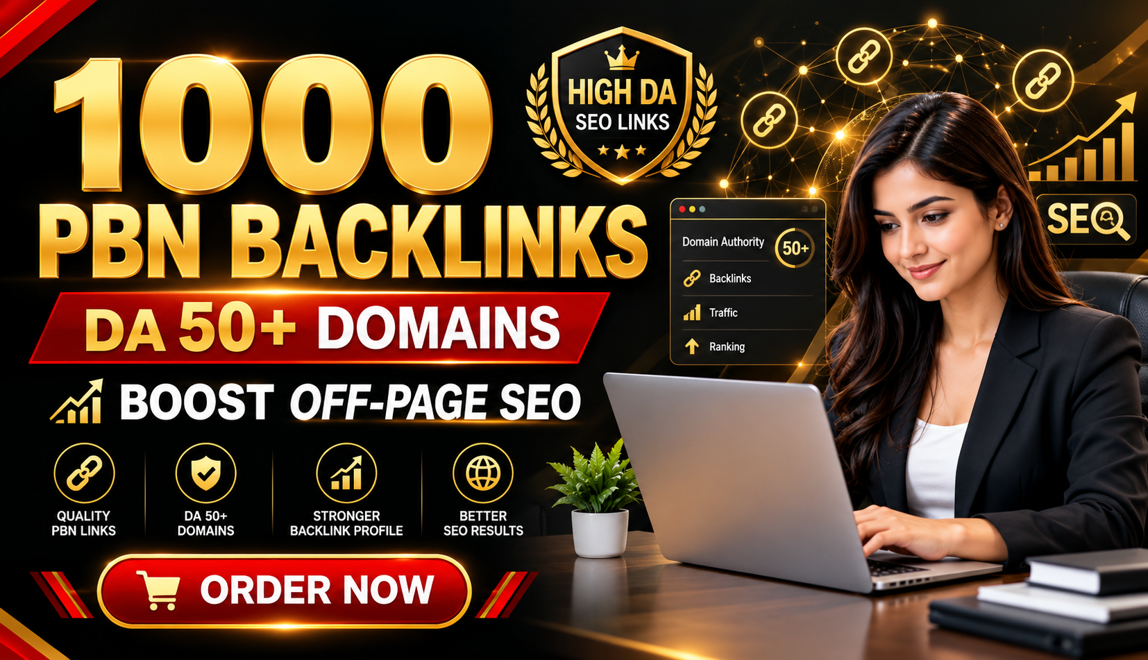 I will create 1000 DA 50+ PBN backlinks for your webs...