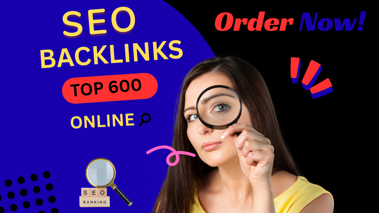 I will provide 600 dofollow SEO backlinks for better ...