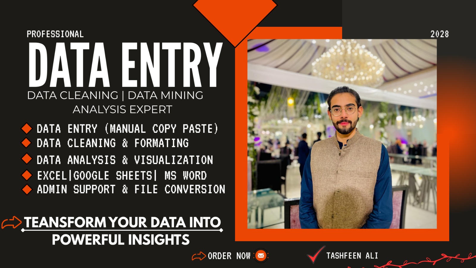 Professional Data Entry, Copy Paste, Excel & We...