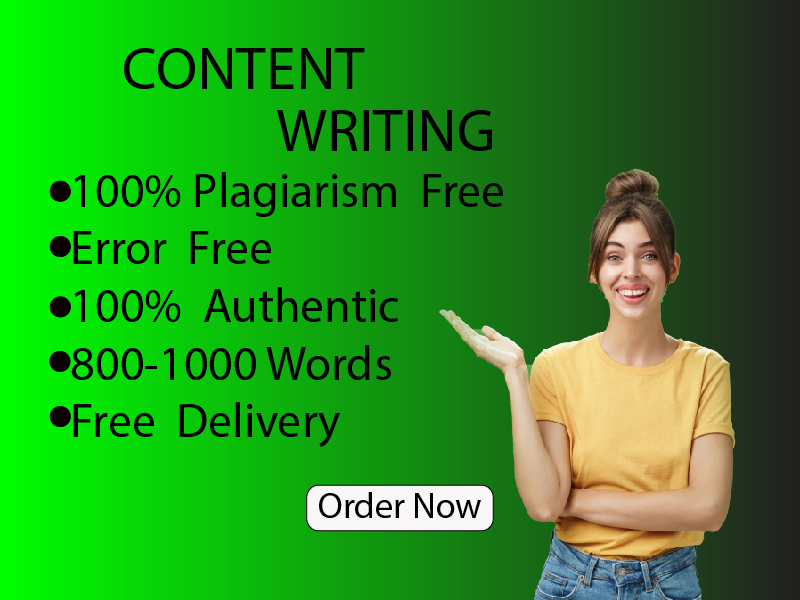 I Will deliver best SEO Article writing 100 plagiaris...