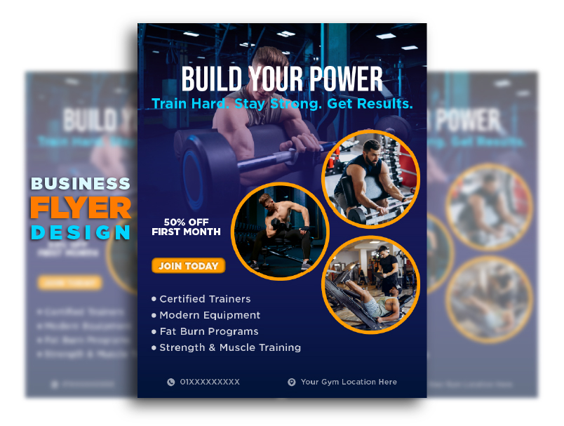 Professional Business Event and Promotional Flyer Des...