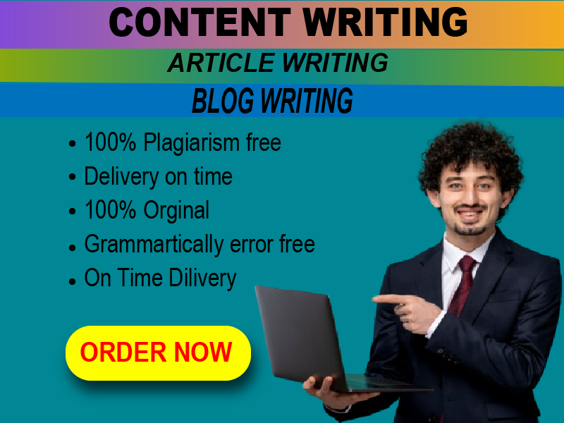 I Will Write a High-Quality Articles & content Wr...