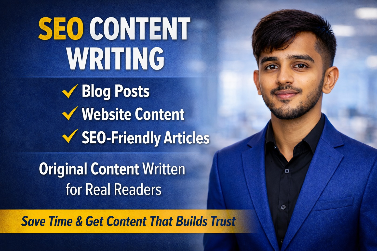 I will write original SEO Content For Blogs Websites ...