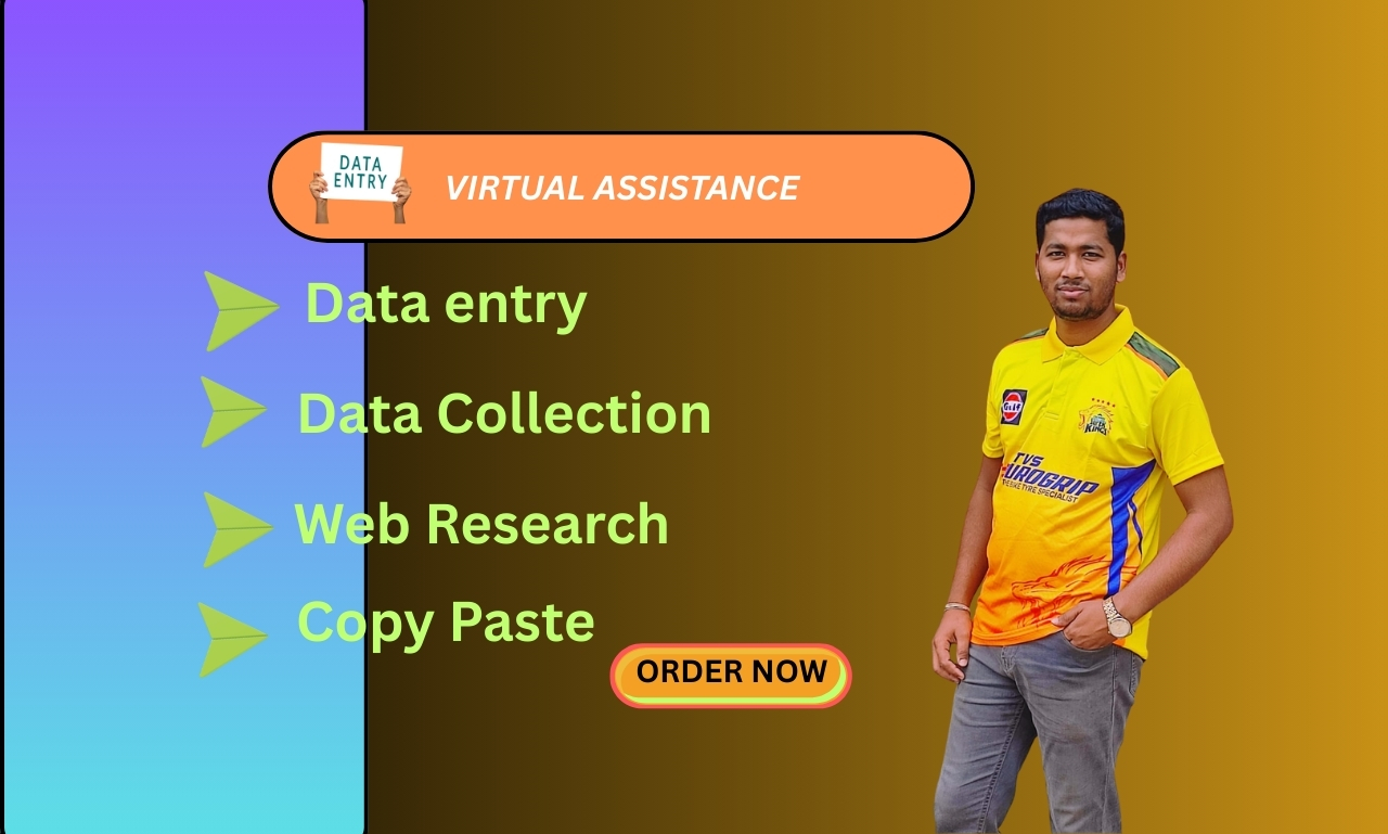 I will do expert in data entry