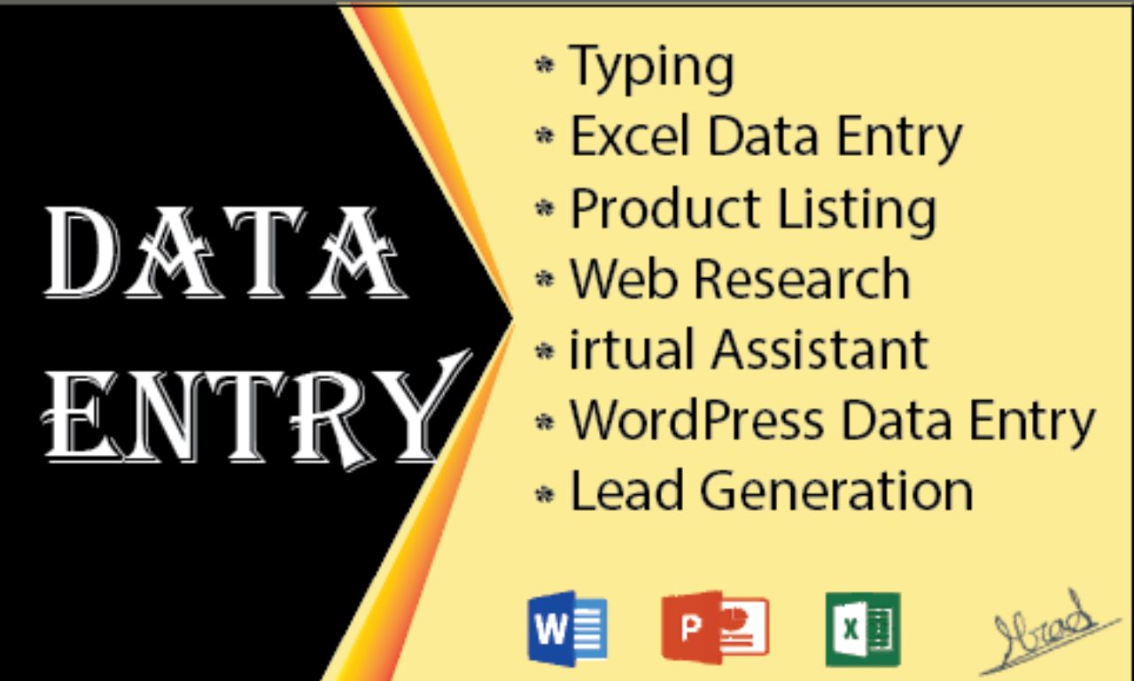 I Will Do Accurate and Fast Data Entry, Copy Paste, ...
