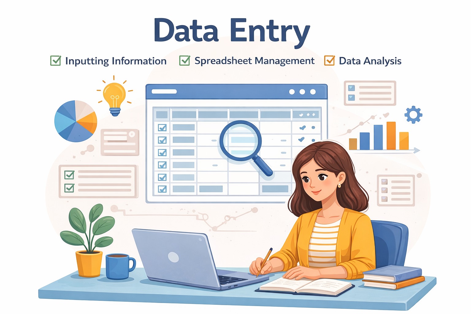 I will provide fast and accurate data entry and web r...