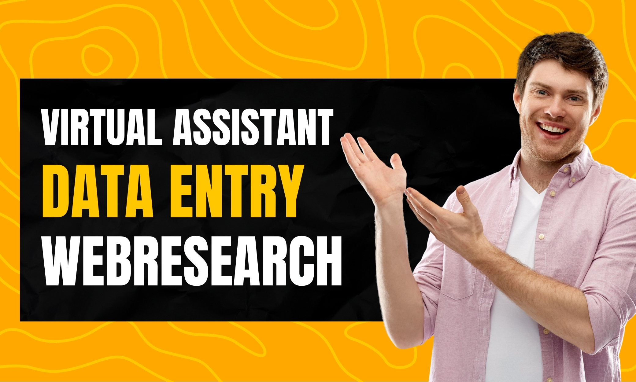 I will do professional data entry, web research, an...