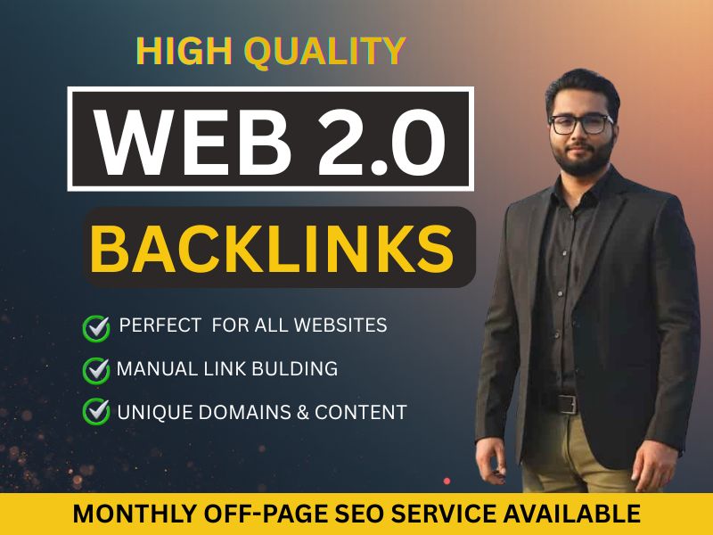 I will provide 50 web 2.0 backlinks to high DA PA wit...