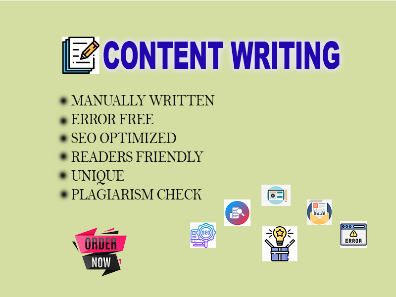 I Will Write 1500 words SEO high quality content for ...