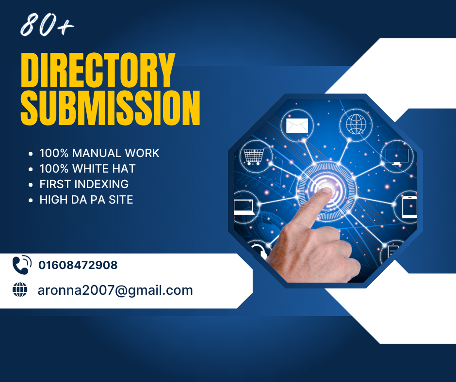I will submit your website to 80+ high quality direct...