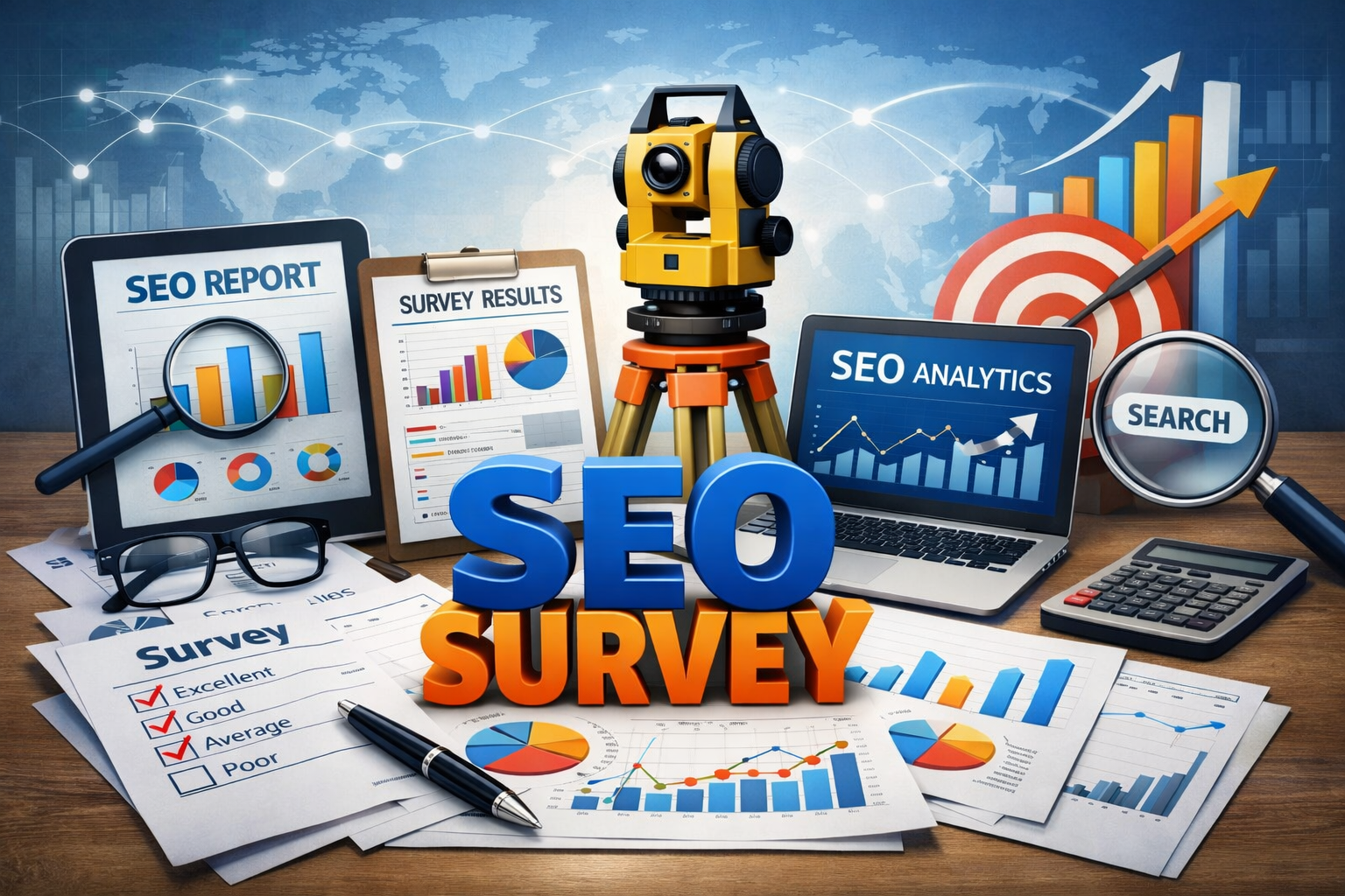 I Will Do Complete SEO Survey, Website Audit & D...