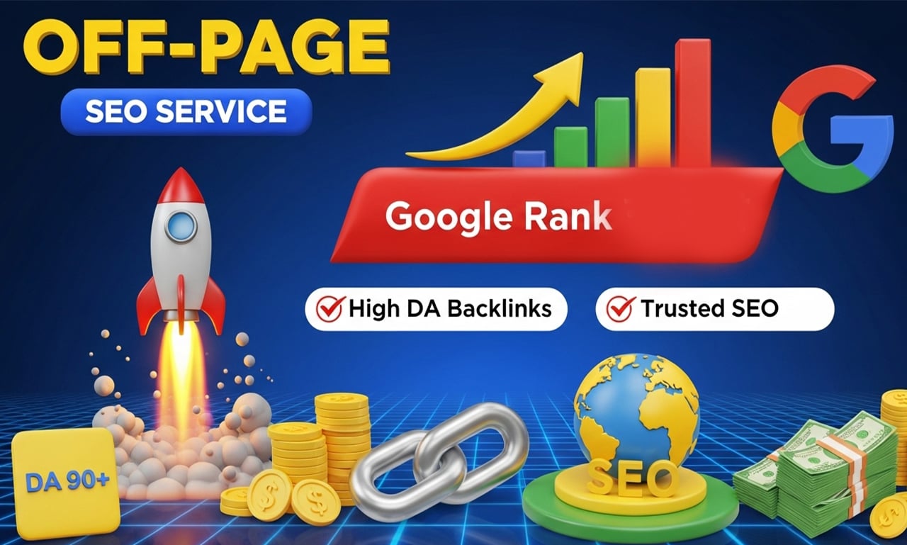 I will do monthly off page SEO backlinks service