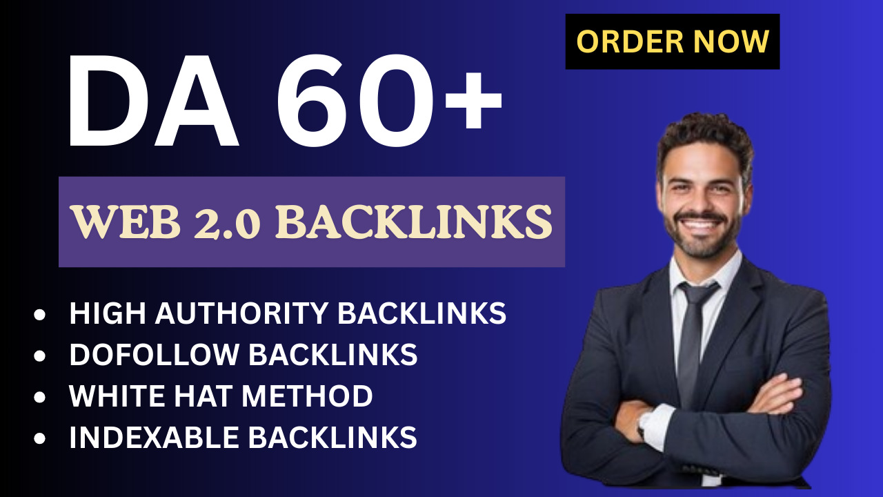 I will make 1000 web 2.0 dofollow seo backlinks