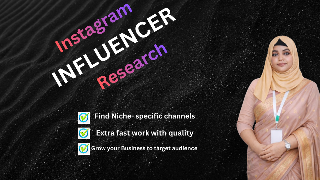 I will build a niche-based Instagram influencer outre...