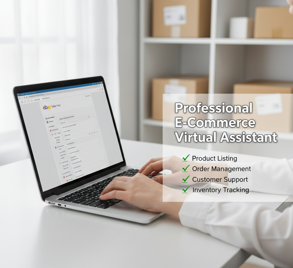 I Will Be Your Professional eBay Virtual Assistant fo...
