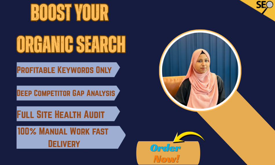 I will do advanced keyword research, competitor anal...