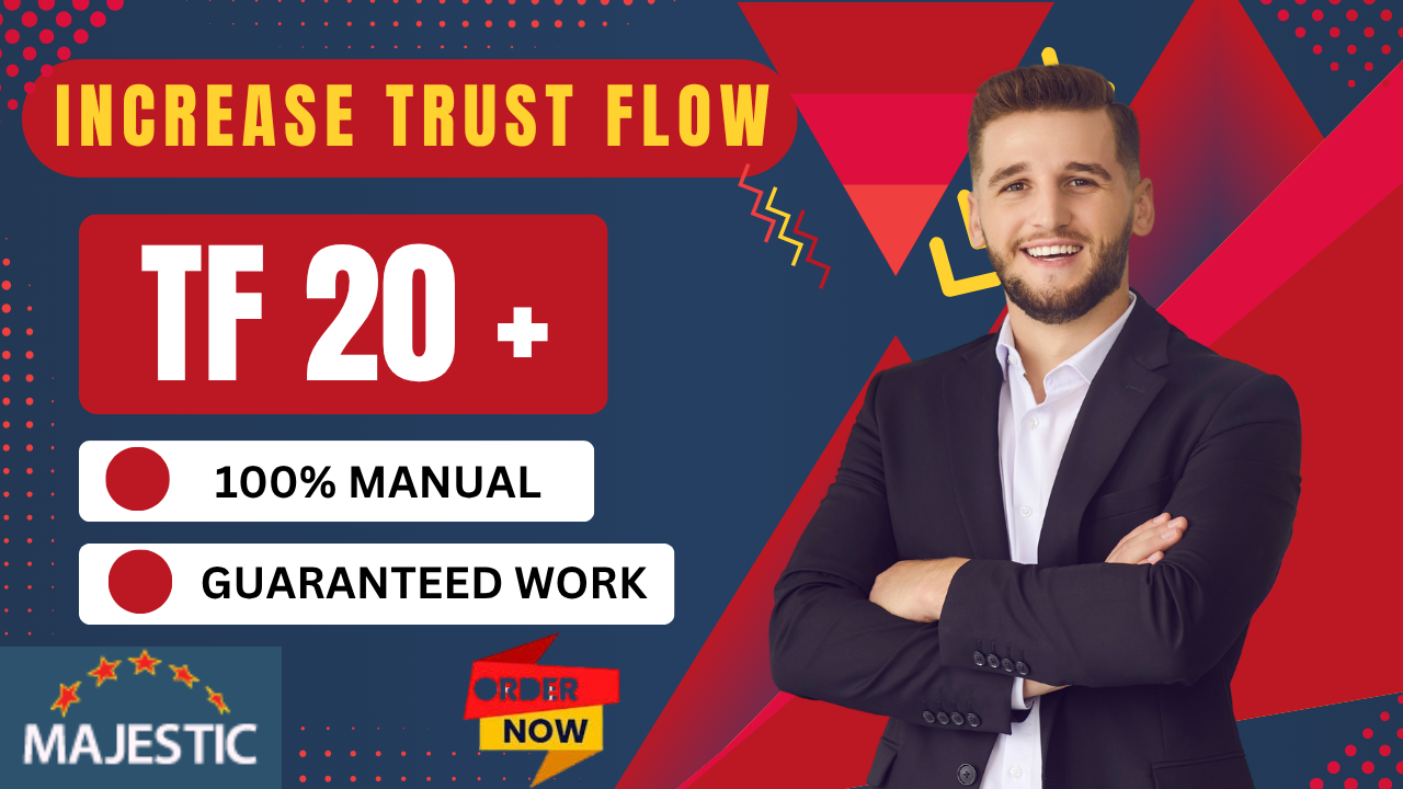 I Will Create High Trust Flow TF 20+ Backlinks for SE...