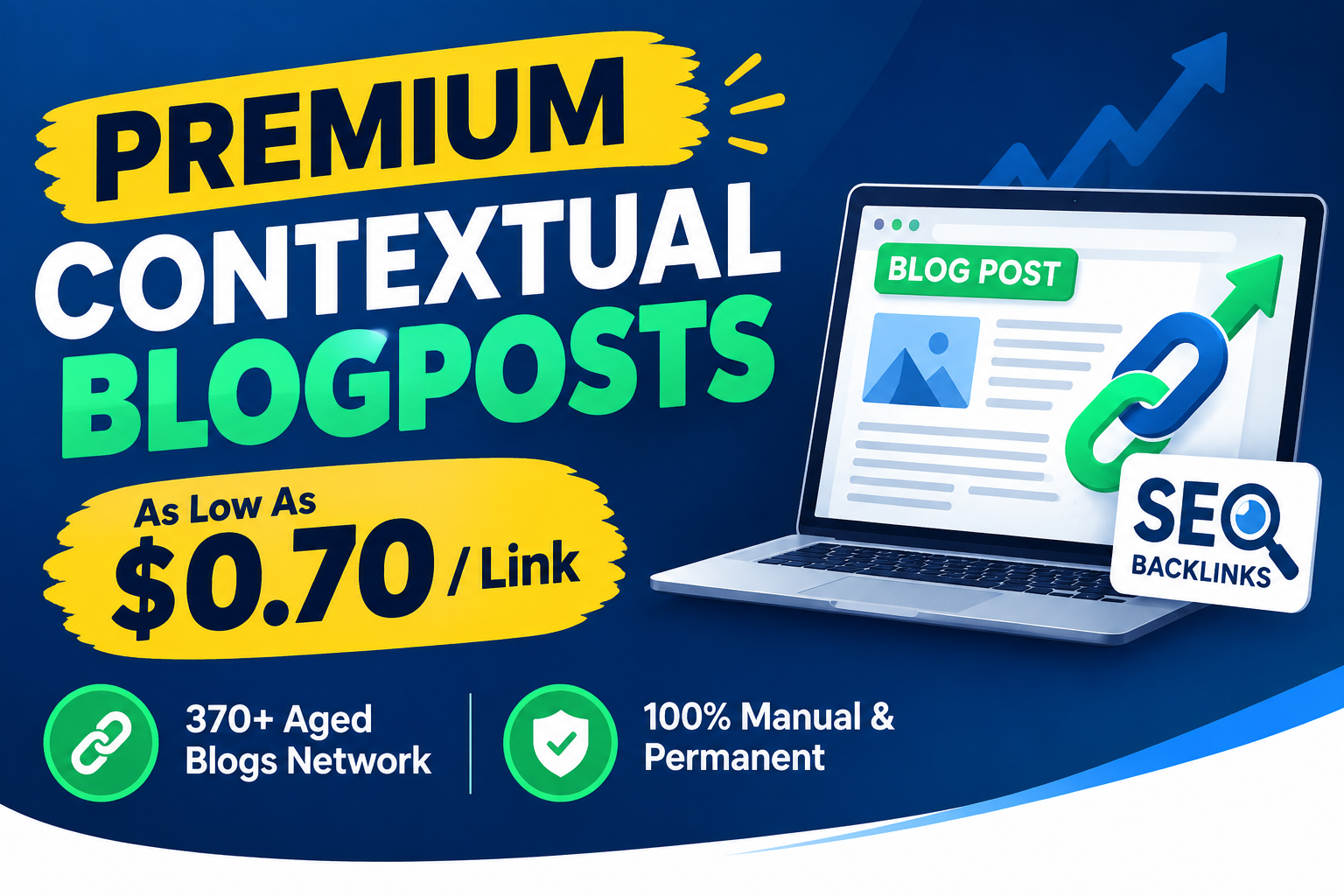 I will provide high quality contextual backlinks for ...