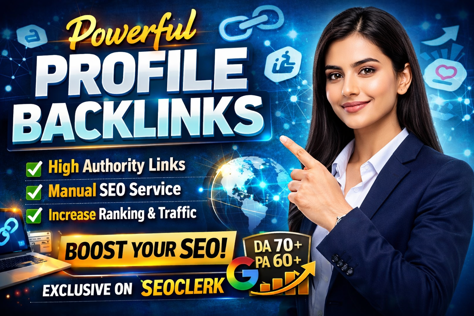 I will create 300 high quality premium profile backli...