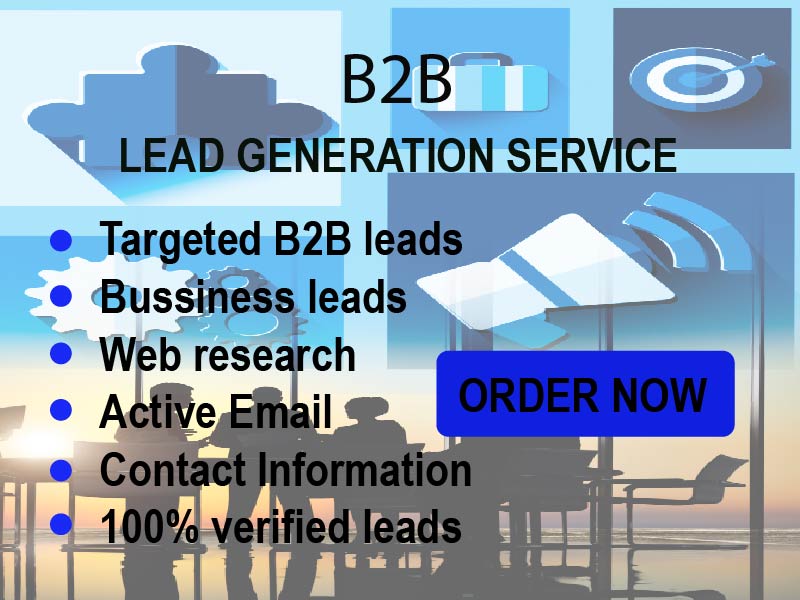 I will do high quality B2B lead generation and target...