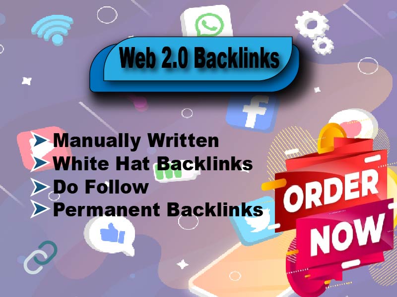 I will create high quality web 2.0 backlinks for webs...