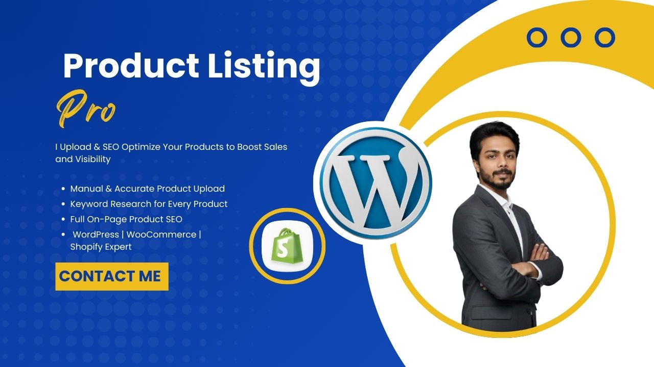 I Will Do Ecommerce Product Upload, Listing and SEO ...