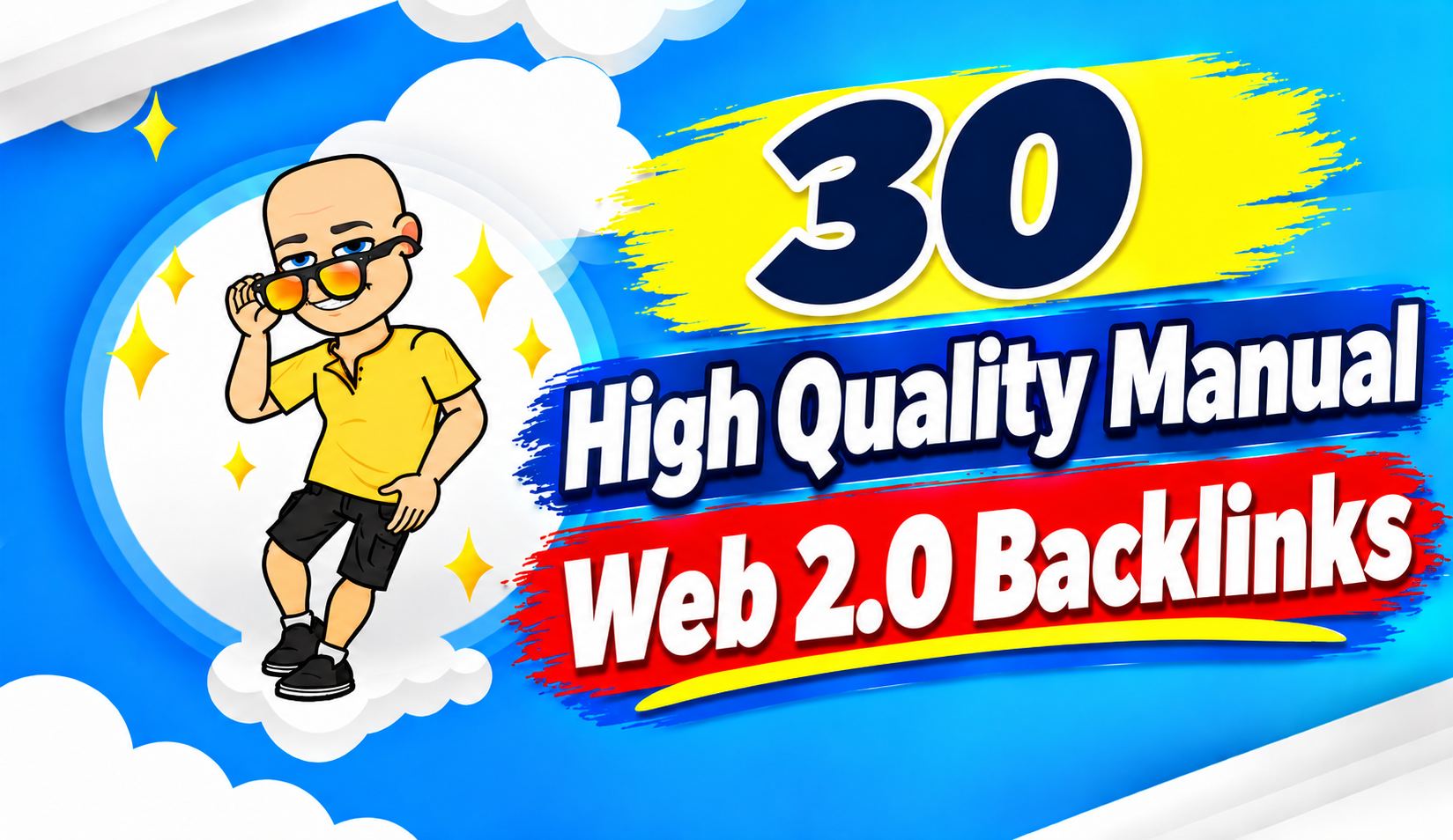 I will create 30 high-quality manual Web 2.0 backlink...