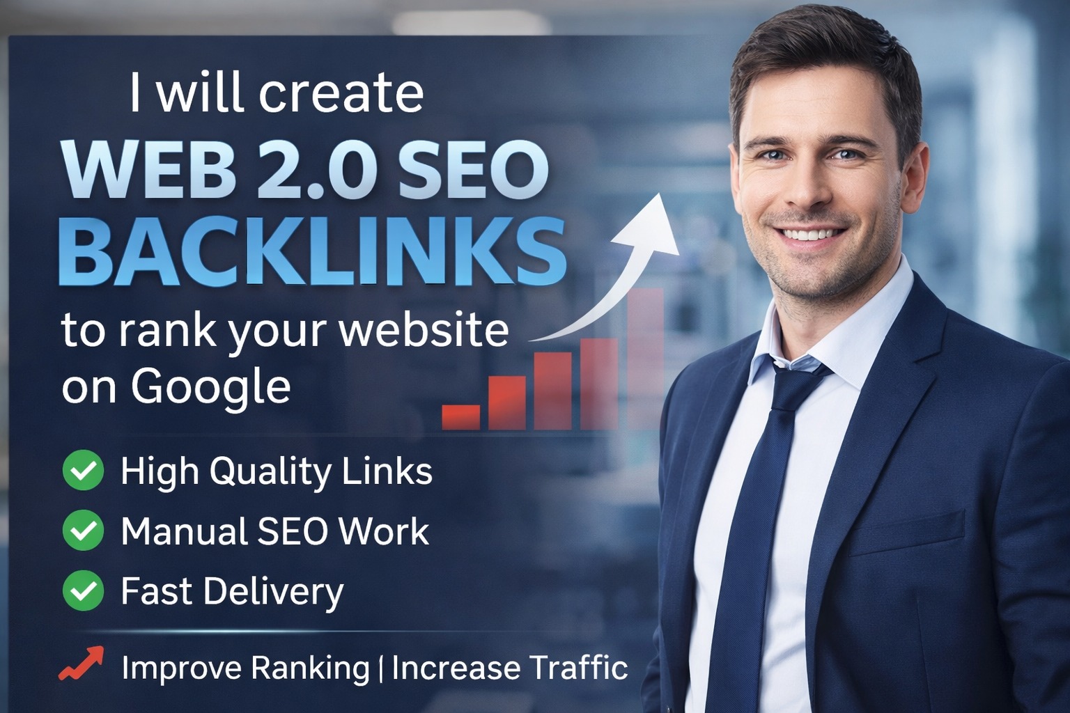 I will build 50 powerful web 2.0 backlinks for your w...