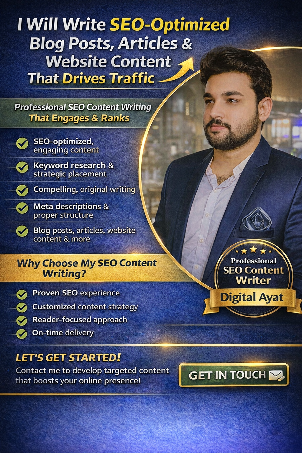 I Will Write SEO-Optimized Blog Posts, Articles &amp...