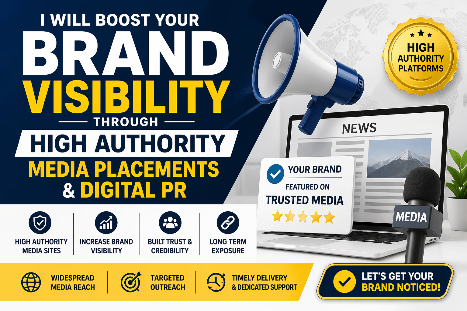 I will amplify brand presence with high authority con...