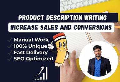 I will write SEO optimized product descriptions that ...