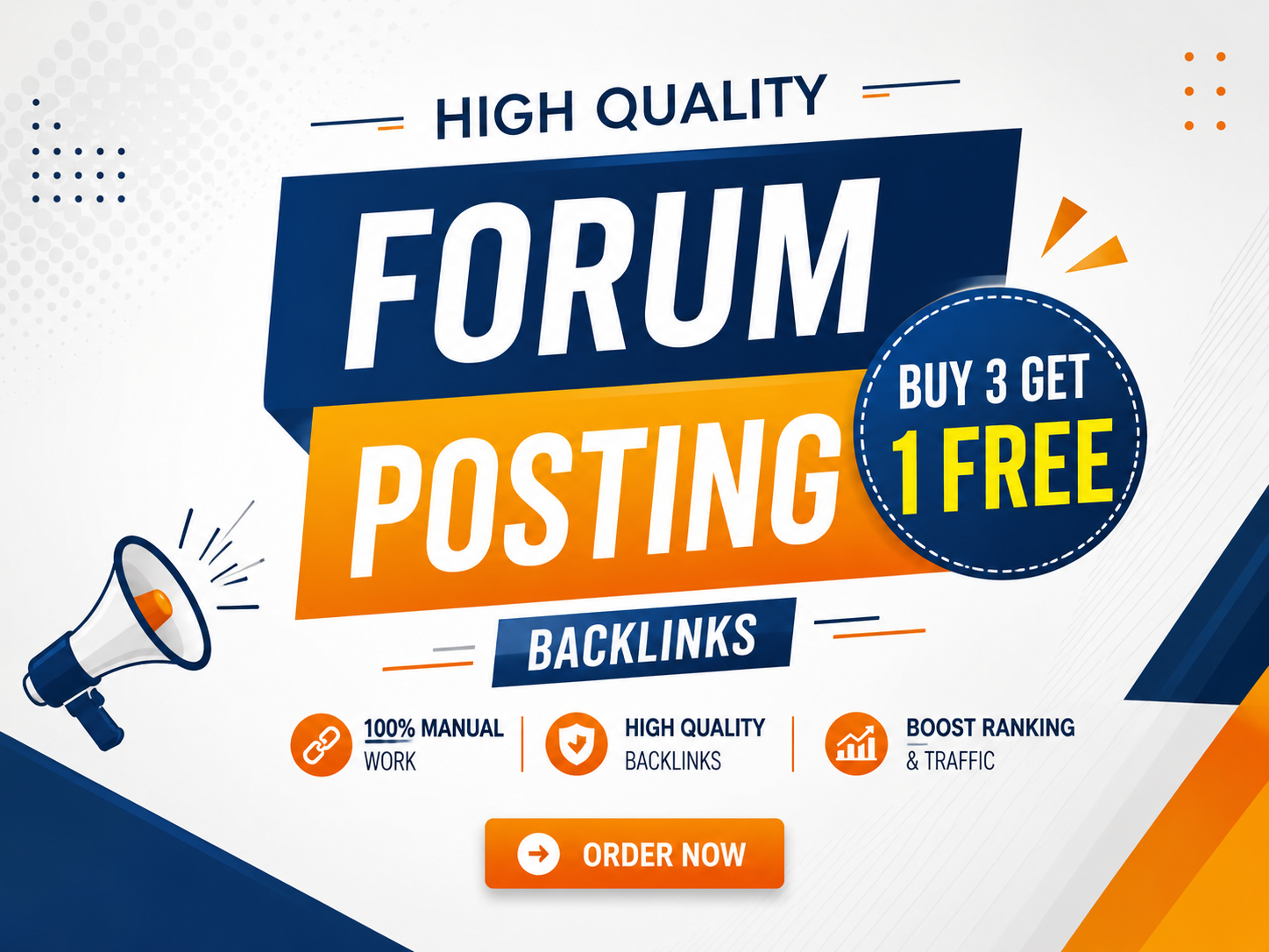 Get 65 Manually Created Forum Posting Backlinks to In...