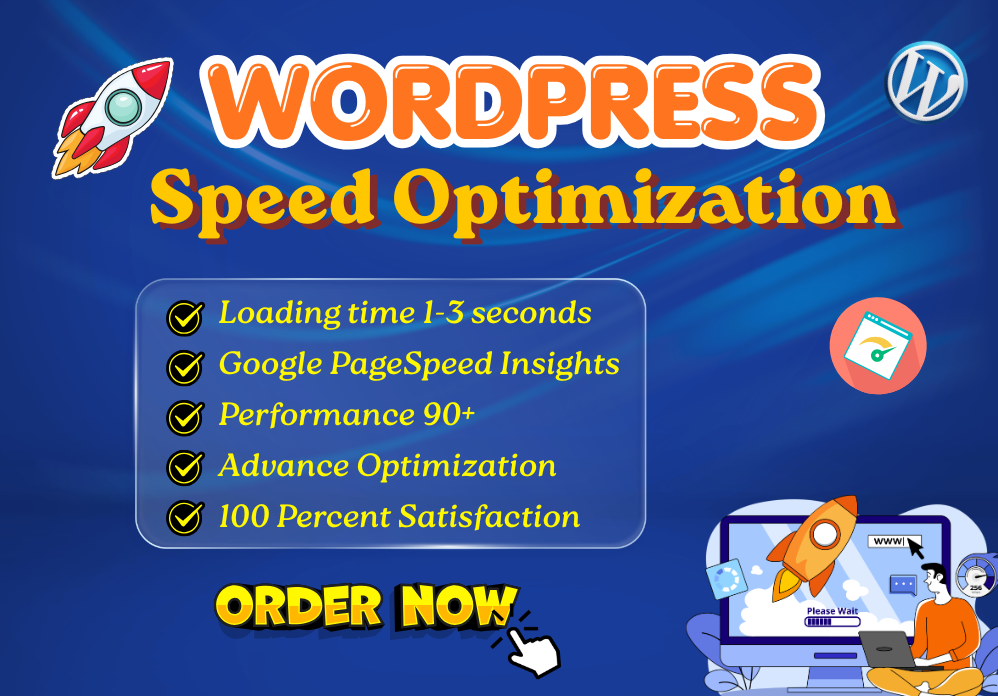 I Will Optimize WordPress Speed 90+ Performance for F...