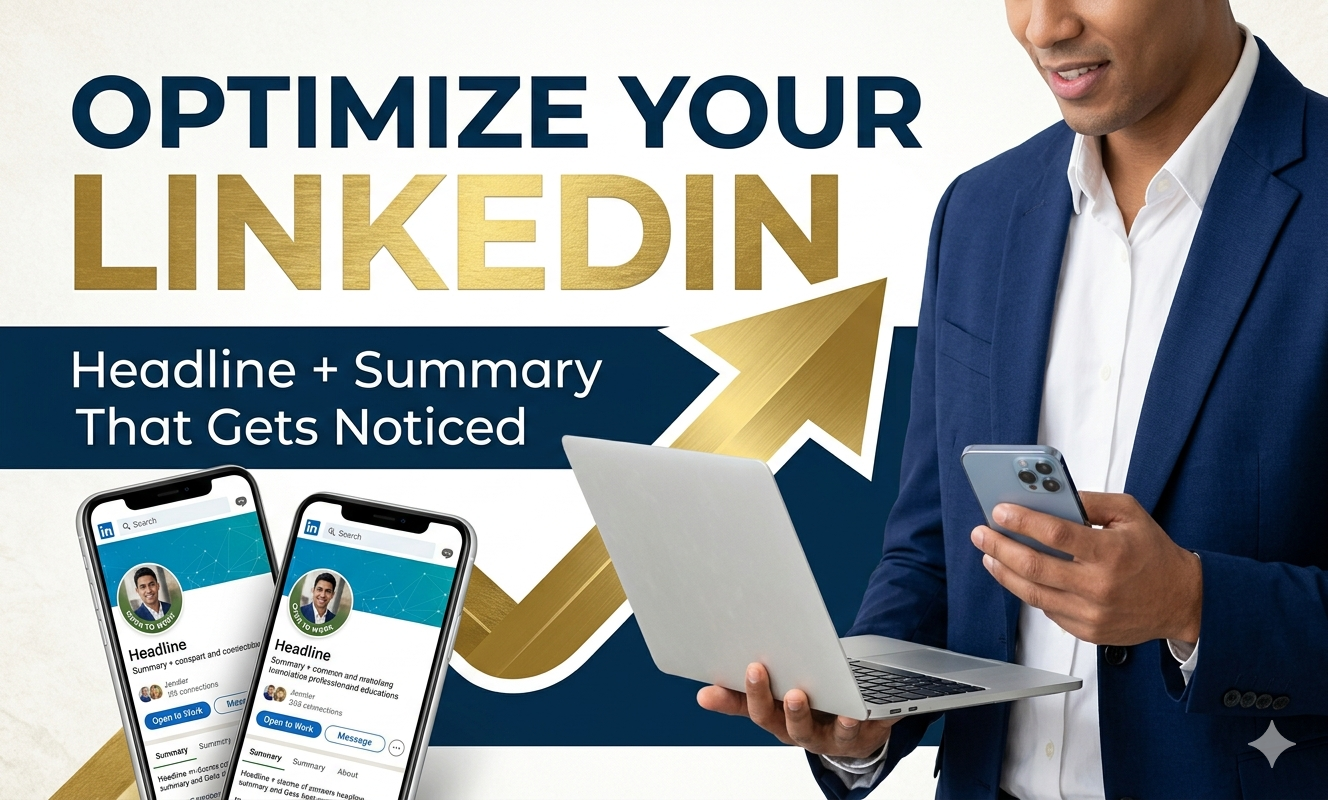 I will write a powerful LinkedIn headline and summary...