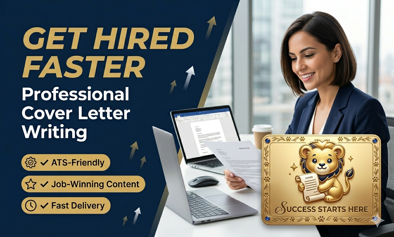 I will write a professional cover letter that gets yo...