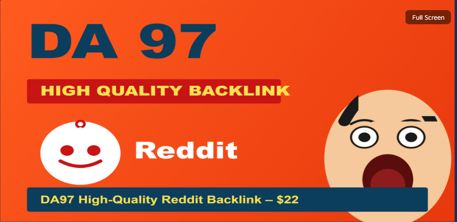 Get 1 SUPER STRONG DA97 High-Quality Backlink From Re...