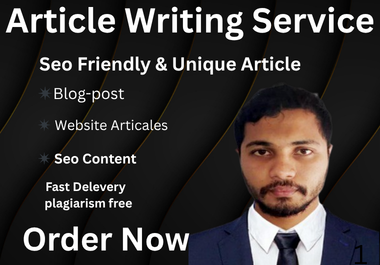 I Write High-Quality SEO Article Writing That Drives ...