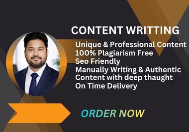 I can offered elite SEO Article Writing for Higher Go...