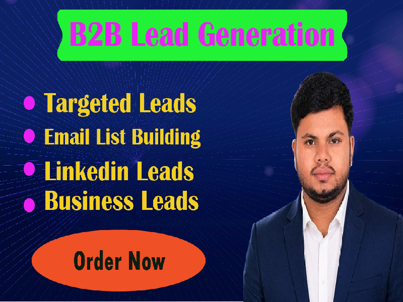 I Will Provide Targeted B2B Lead Generation with Veri...