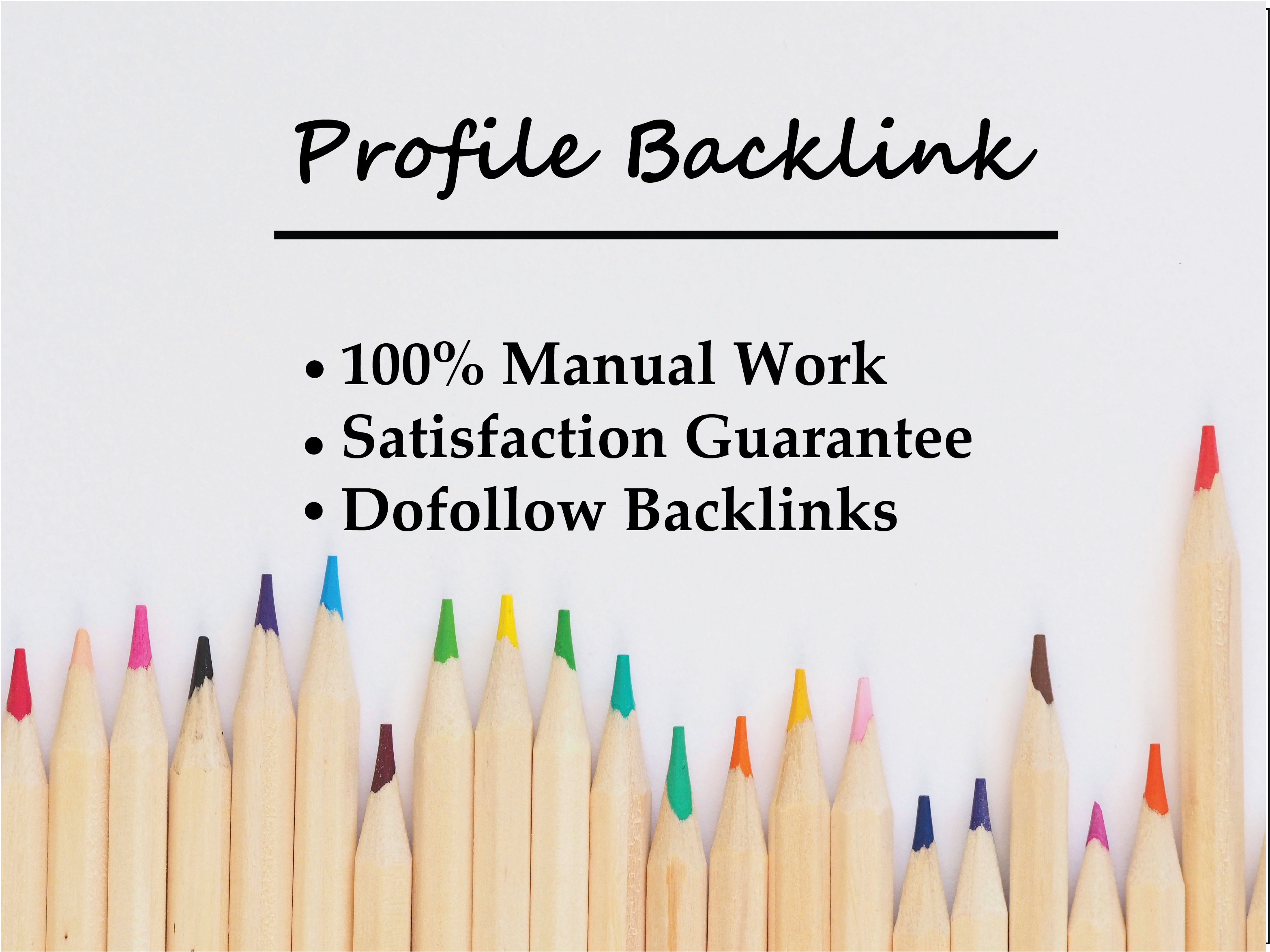 Professional Profile Backlink & Content Writing S...