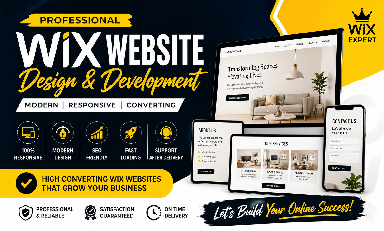 i will build wix website development wix expert desig...