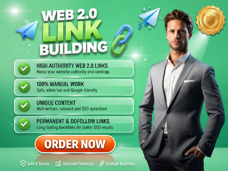 High Authority Web 2.0 Link Building for Safe SEO Gro...