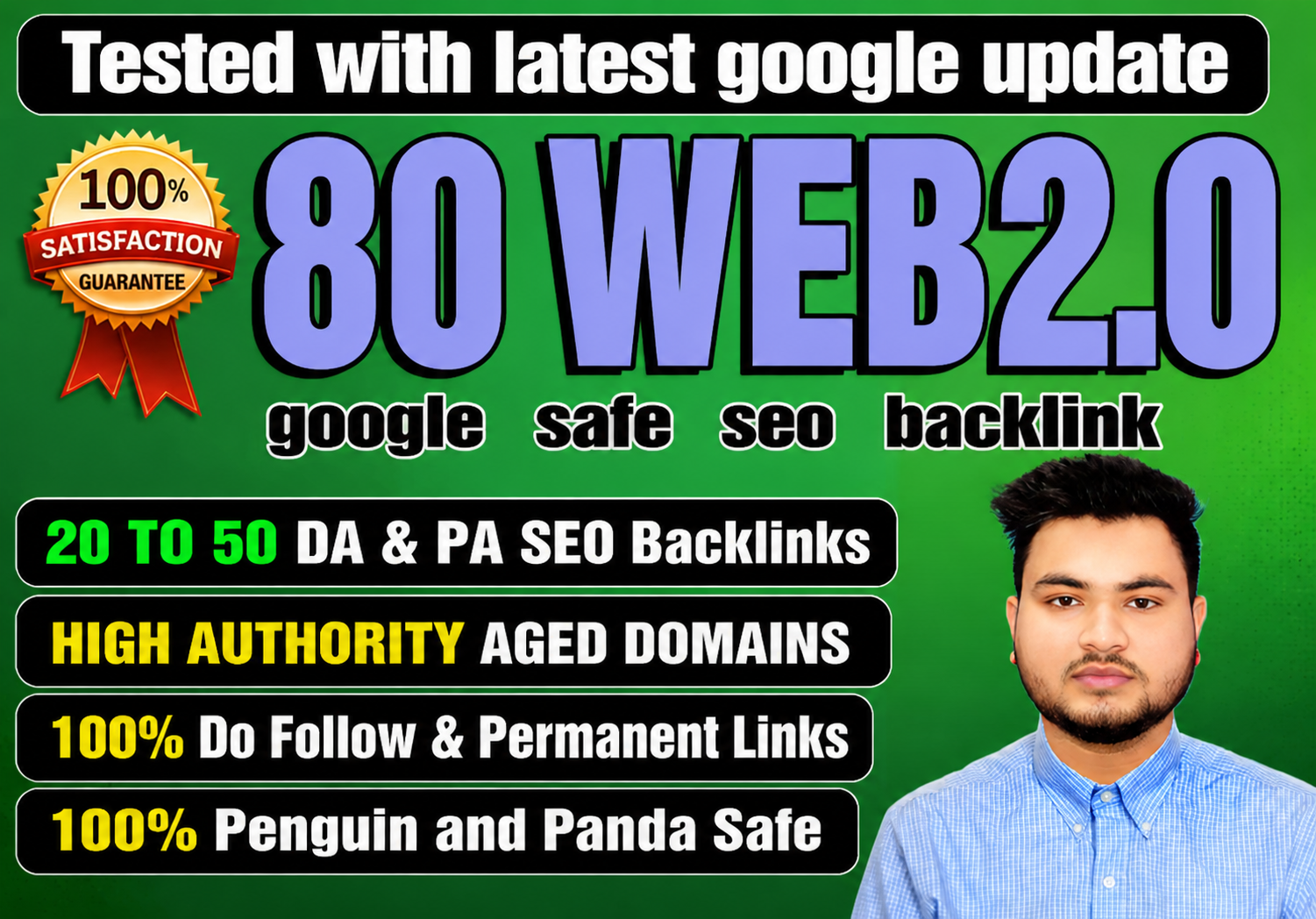 I will do Provide 80 Permanent WEB2.0 Backlinks With ...