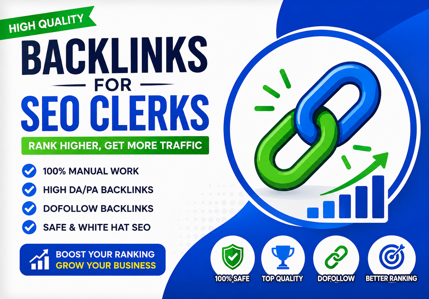 I Will Create Safe SEO Backlinks to Boost Google Rank...