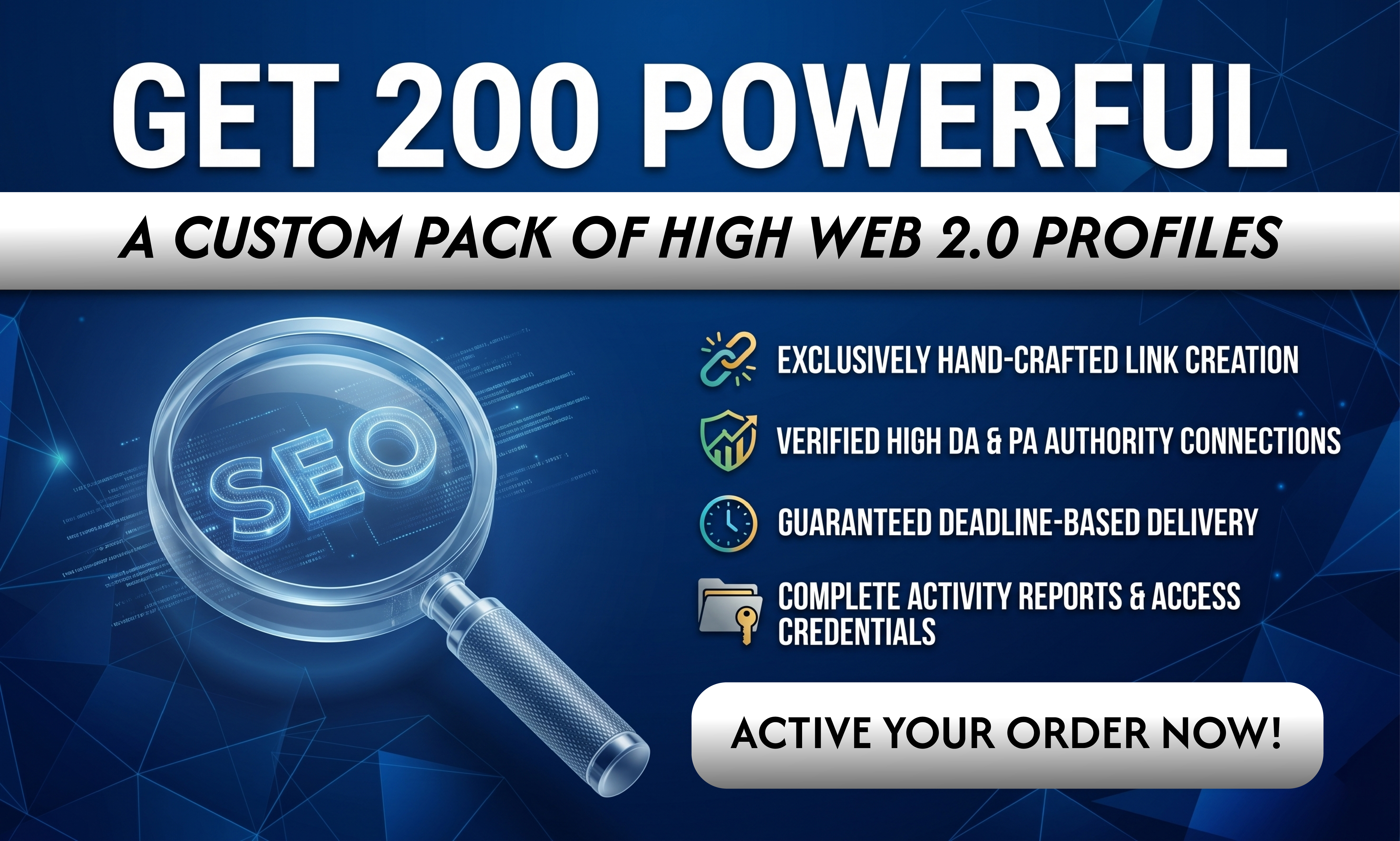I will Provide Safe, Manual, and Dofollow Web 2.0 B...